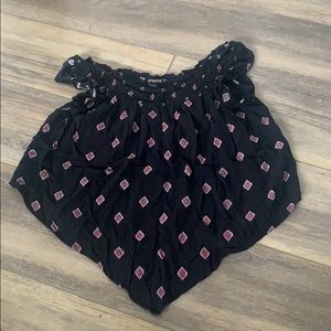 Off the shoulder handkerchief top